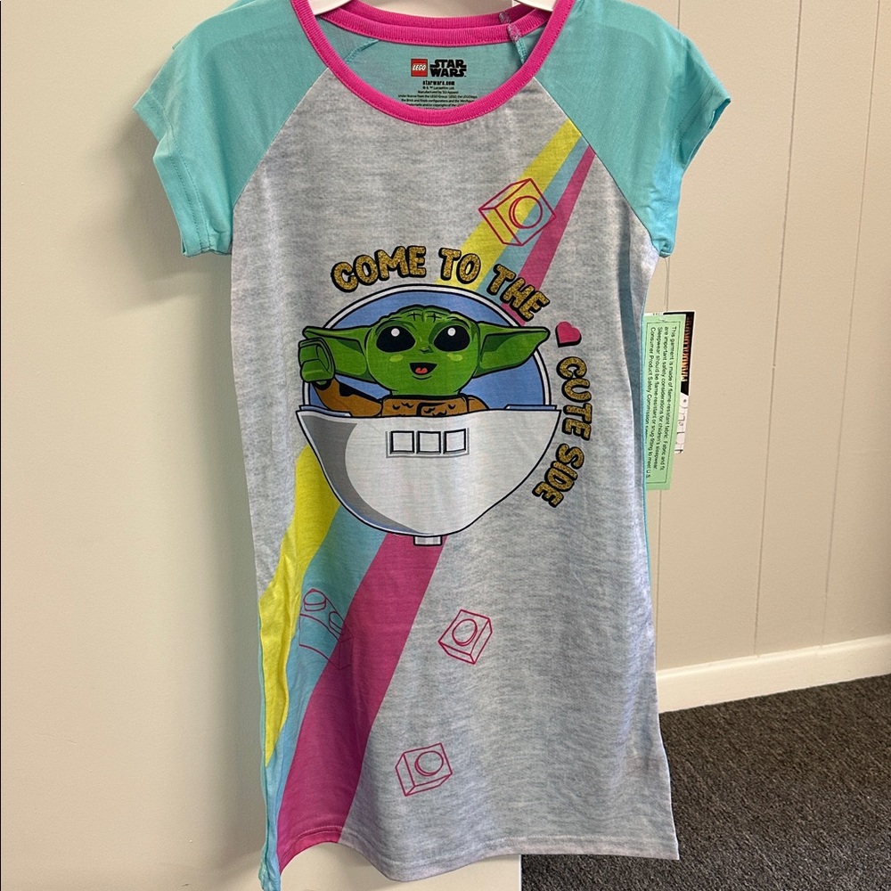 Lego Star Wars girls sleepwear nightgown 6/6X